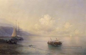 romantique romantisme Tableau Peinture - paysage marin 1898 Romantique Ivan Aivazovsky russe